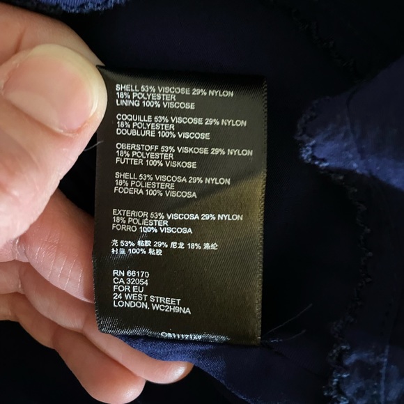 Anthropologie Maeve Textured High Low Trumpet Skirt - Picture 11 of 14